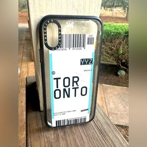 iPhone X Toronto Casetify case
